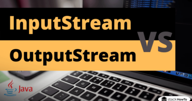 Difference between InputStream and OutputStream in Java