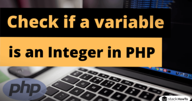 How to check if a variable is an Integer in PHP