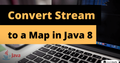 How to convert Stream to a Map in Java 8