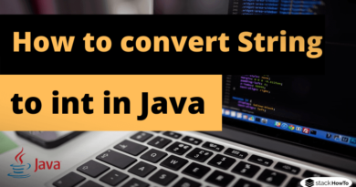 How to convert String to int in Java