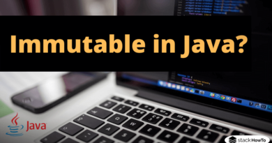 What does immutable mean in Java