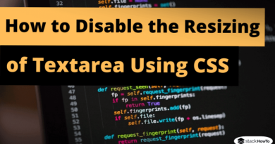 how-to-disable-the-resizing-of-textarea-using-css