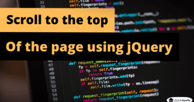 scroll-to-the-top-of-the-page-using-jquery