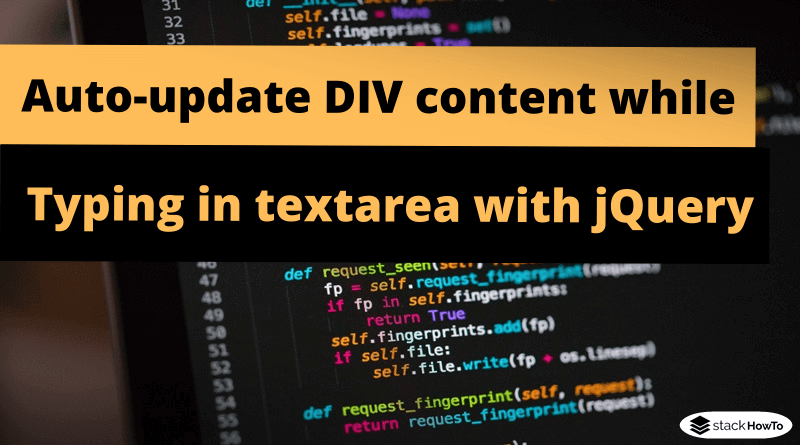 auto-update-div-content-while-typing-in-textarea-with-jquery
