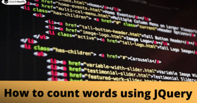 how-to-count-words-using-jquery