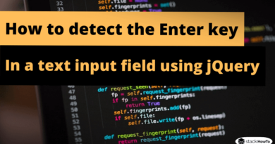 how-to-detect-the-enter-key-in-a-text-input-field-using-jquery