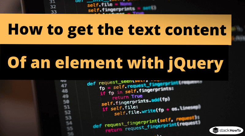 how-to-get-the-text-content-of-an-element-with-jquery