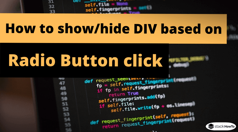 how-to-show-hide-div-based-on-radio-button-click