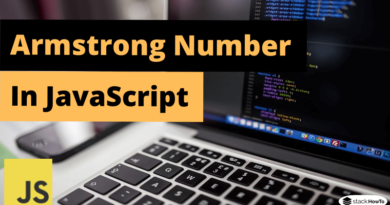 Armstrong Number in JavaScript