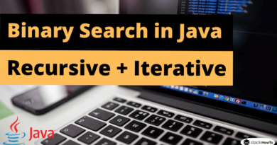 Binary Search in Java Recursive + Iterative