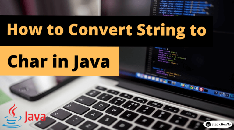 convert string to char