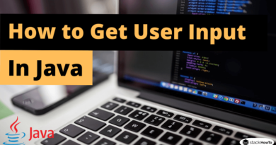How to Get User Input in Java