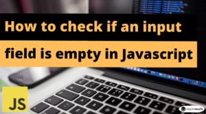 empty input file javascript