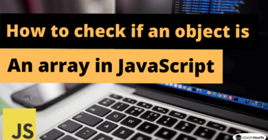 How to check if an object is an array in JavaScript