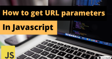 How to get URL parameters in JavaScript