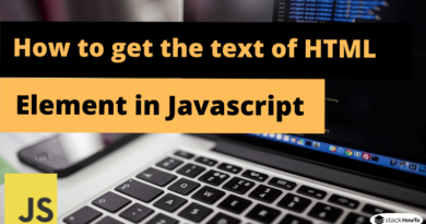 How to get the text of HTML element in Javascript