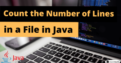 Java Program to Count the Number of Lines in a File