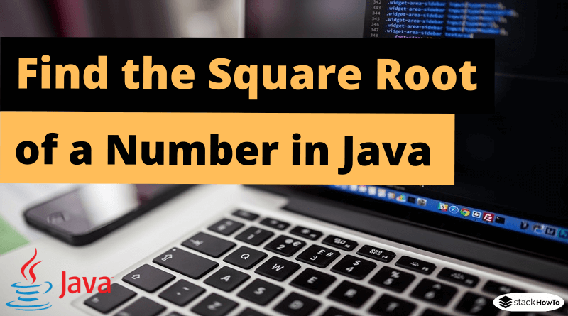 Java Program to Find the Square Root of a Number