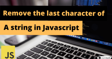 Remove the last character of a string in Javascript