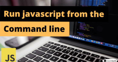 Run javascript from the command line
