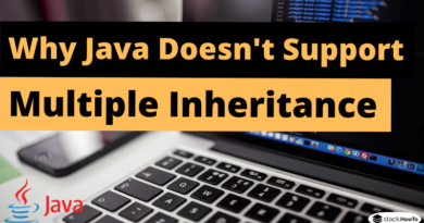 Why Java Doesn't Support Multiple Inheritance