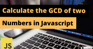 Write a Javascript Program to Compute the Greatest Common Divisor GCD of Two Positive Integers