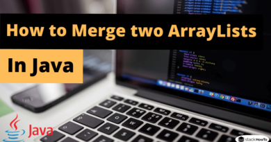 How to Merge two ArrayLists in Java