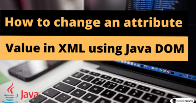 How to change an attribute value in XML using Java DOM