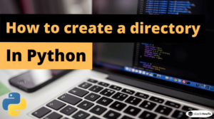 How to create a directory in Python - StackHowTo