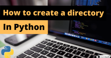 How to create a directory in Python