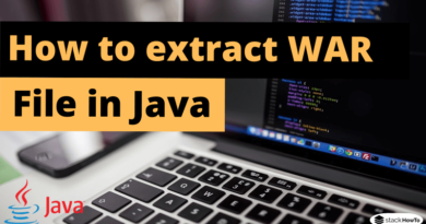 How to extract WAR files in Java