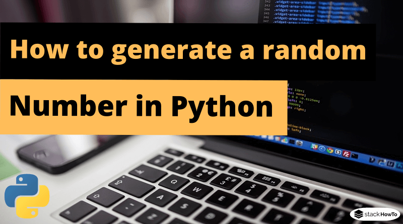 How to generate a random number in Python