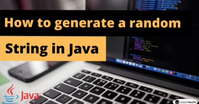 How to generate a random string in Java