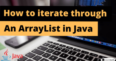 How to iterate through an ArrayList in Java