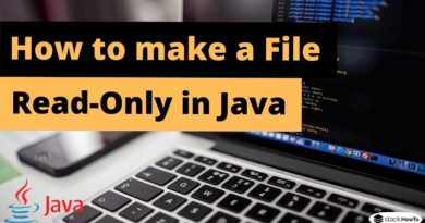 How to make a File Read-Only in Java