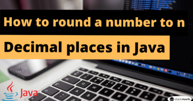 How to round a number to n decimal places in Java
