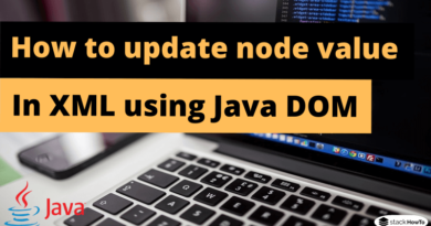 How to update node value in XML using Java DOM