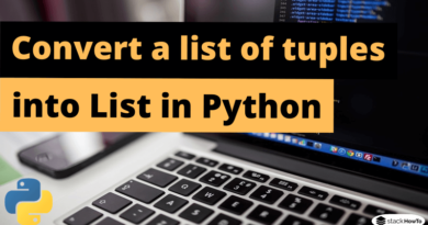 Python - Convert a list of tuples into list