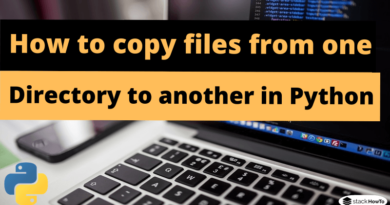 Python - How to copy files from one directory to another