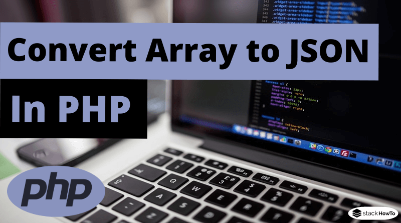 convertir json a array php online