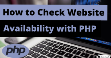How to Check Website Availability with PHP