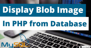 How to Display Blob Image in PHP from Database