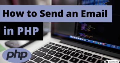 How to Send an Email in PHP