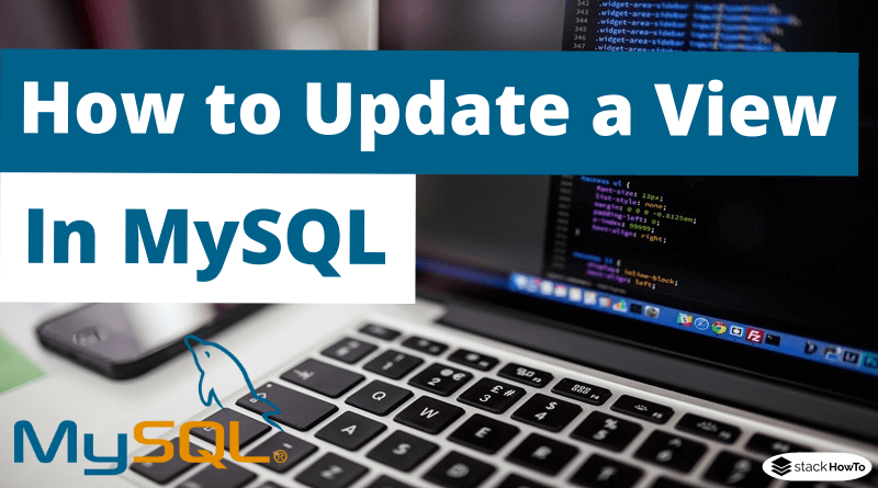 How to Update a View in MySQL