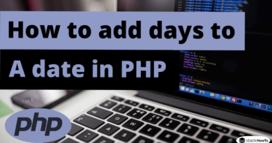 How to add days to a date in PHP