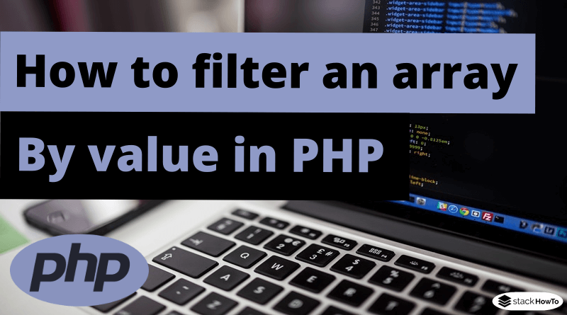 How to filter an array by value in PHP