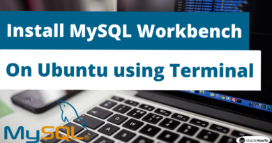 How to install MySQL Workbench on Ubuntu using Terminal