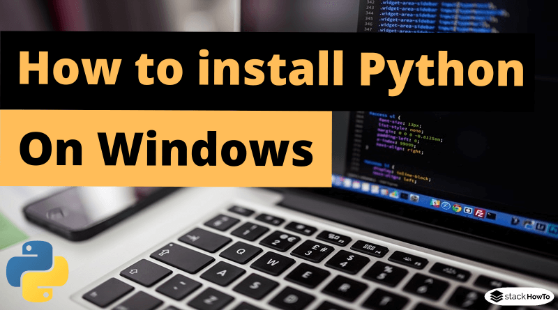 How to install Python on Windows