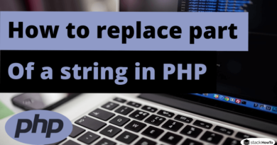 How to replace part of a string in PHP
