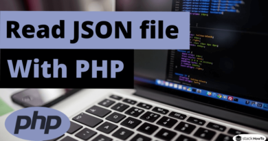 PHP - Read JSON file